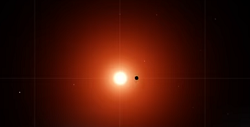 TOI 700 d is a newly discovered outermost planet about the size of Earth and in the habitable zone.
